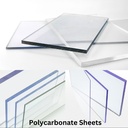 Polycarbonate Solid Sheet 2.5x1200x3000